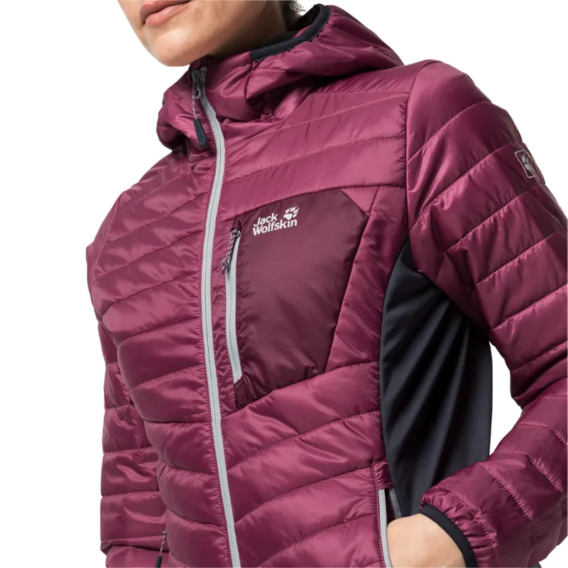 Jack Wolfskin Women's Routeburn Jacket - Violet Quartz-3
